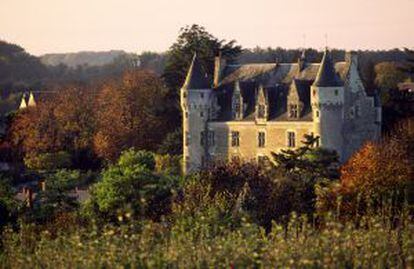 Castillo de Montresor, villa ubicada junto al río Indre, en el valle del Loira.