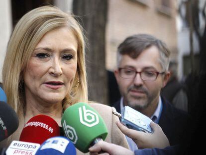 La presidenta de la Comunidad, Cristina Cifuentes, en una imagen de archivo.