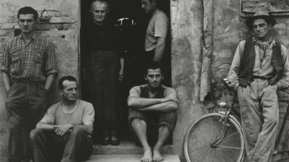 Imatge presa a Luzzara (Itàlia) el 1953.