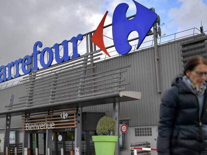 Imagen de un supermercado Carrefour en Nastes, Francia. 