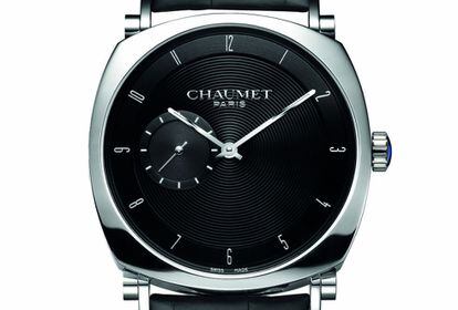 Reloj Dandy Slim, de Chaumet. Acero inoxidable y resistente a 30 metros de profundidad. Precio: 6.040 euros.