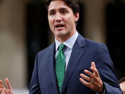 El primer ministro de Canadá, Justin Trudeau.