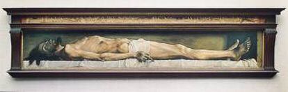 'Cristo yacente en la tumba', de Hans Holbein.