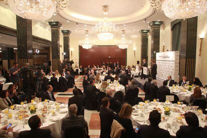 Imagen del Foro Cinco Días durante la intervención del Ministro de Economía, Luis de Guindos