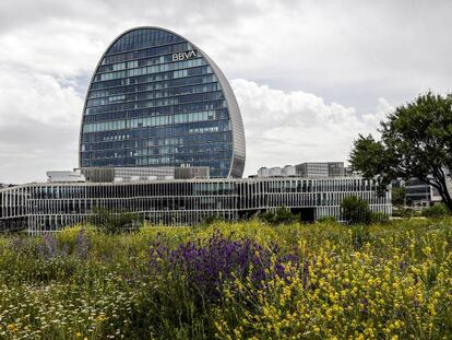 Sede del BBVA en Las Tablas, Madrid.