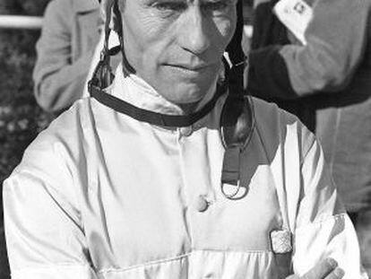 Claudio Carudel, en el hipódromo de La Zarzuela en 1980.