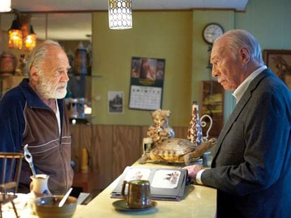 Bruno Ganz y Christopher Plummer, en la película.