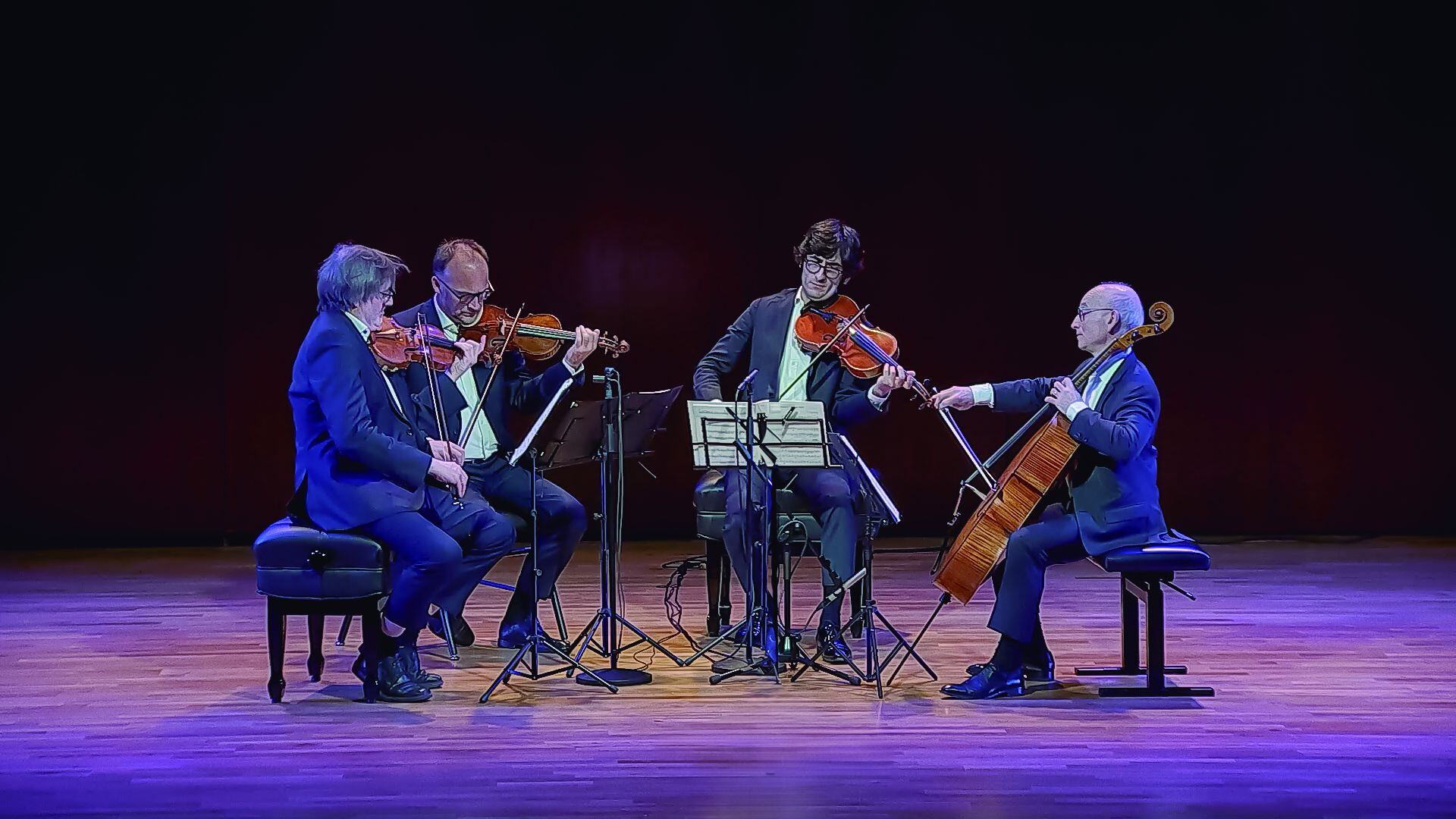 El Cuarteto Danel durante su concierto en la Fundación Juan March, el 13 de marzo en Madrid.
