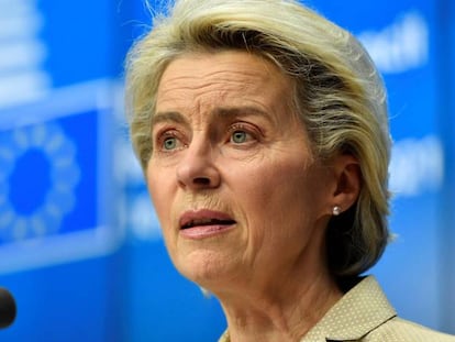 La presidenta de la Comisión Europea, Ursula von der Leyen.