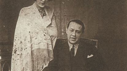 El escritor húngaro Sándor Márai y su mujer, Lola Matzner, en 1923.