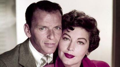 Frank Sinatra y Ava Gardner, en 1953.