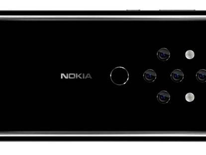 Primera imagen de un futuro móvil Nokia con cinco cámaras traseras