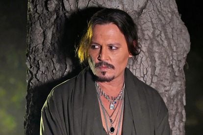 Johnny Depp en una de sus últimas apariciones, el pasado noviembre durante el desfile de Rihanna's Savage X Fenty Show Vol. 4 emitido en Prime VIdeo.