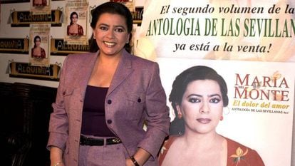 La cantante María del Monte en una imagen de archivo.