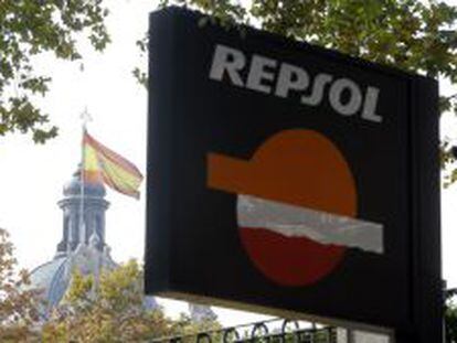 Logotipo de Repsol.