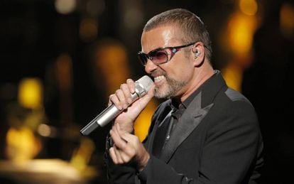 George Michael, durante una actuaci&oacute;n en 2012.