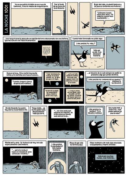 El cómic de Max homenaje a 'Las mil y una noches'.