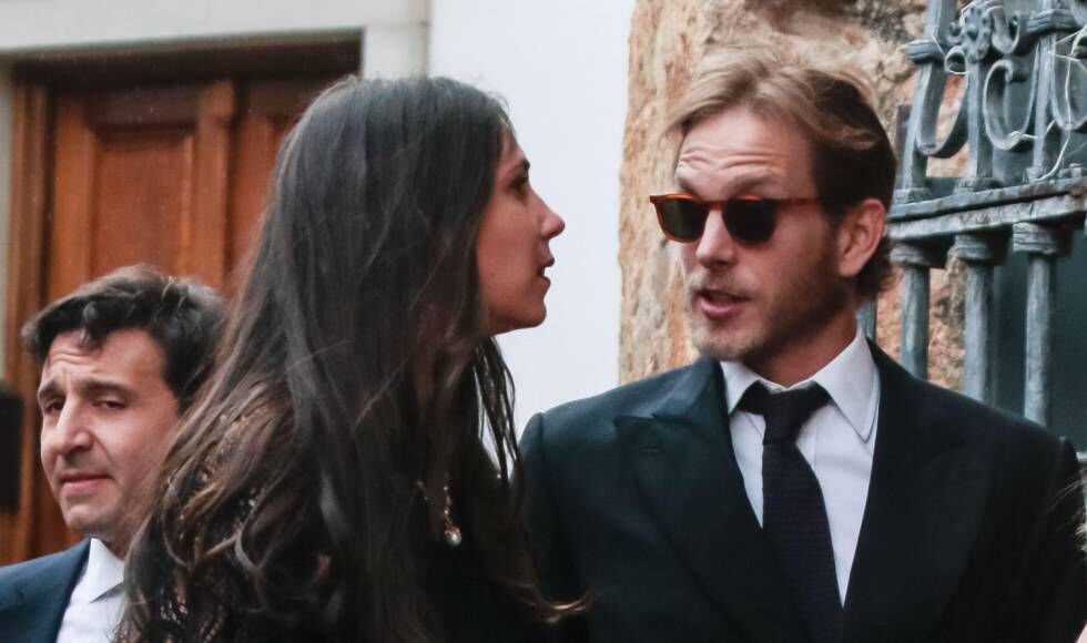 Andrea Casiraghi, hijo de Carolina de Mónaco, y su mujer, Tatiana Santo Domingo.