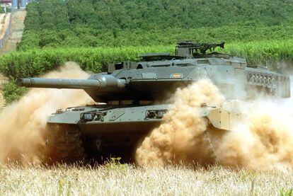 Carro de combate como los comprados por Arabia Saudí.