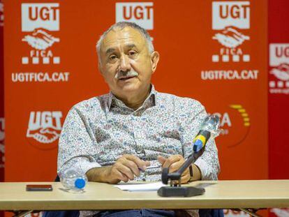 El Secretario General de UGT, Pepe Álvarez.