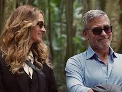 Julia Roberts y George Clooney, en 'Viaje al paraíso'