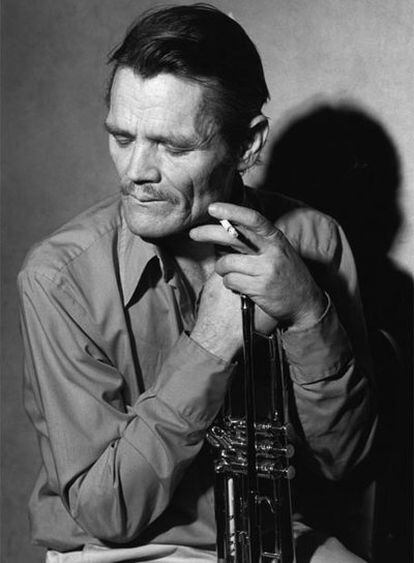 Chet Baker, retratado por el fotógrafo y cineasta Bruce Weber