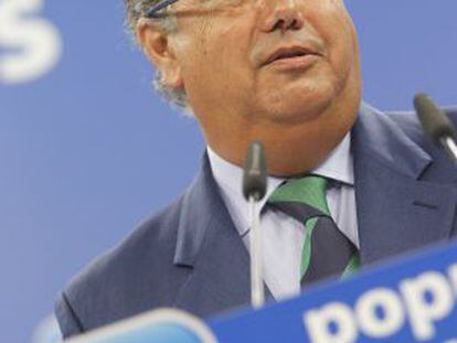 El presidente del PP andaluz, Juan Ignacio Zoido, el pasado agosto.