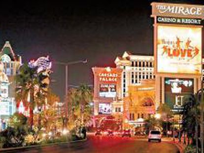 El brillo de los casinos de Las Vegas se apaga con la crisis