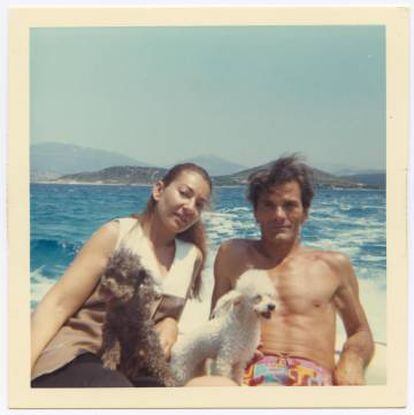 Callas y Pasolini, en unas vacaciones en Grecia en 1970.