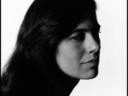 Susan Sontag fotografiada en mayo de 1967.