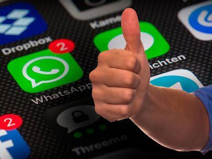 Cómo añadir un botón "Like" a WhatsApp Web
