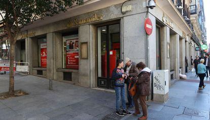 Sucursal Banco de Santander en Madrid