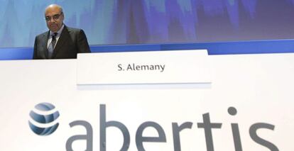 El presidente de Abertis, Salvador Alemany.