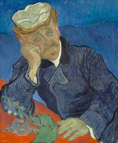 Retrato del 'Doctor Paul Gachet', 1890, de Vincent Van Gogh.