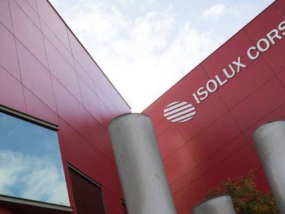 Oficinas en Madrid de la empresa Isolux Corsán.