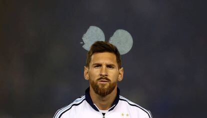 El jugador del Bar&ccedil;a, Leo Messi.
