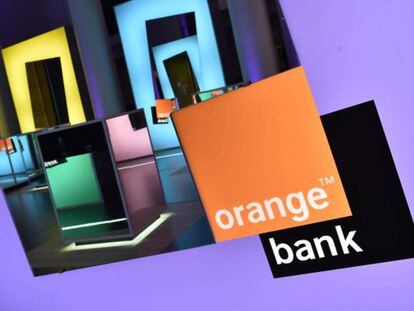 Logo de Orange Bank.