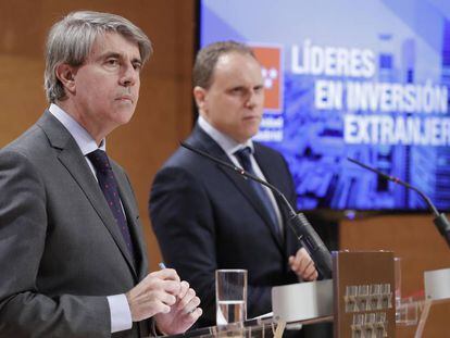 Ángel Garrido y Daniel Lacalle, en 2019. 