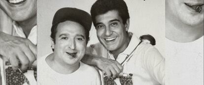 Fernando Esteso y Andrés Pajares, en una imagen de archivo del documental.