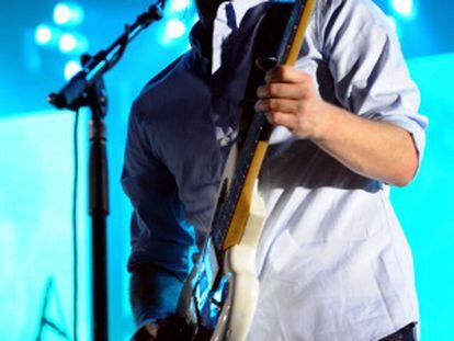 El músico británico Thom Yorke en el concierto del 10 de julio