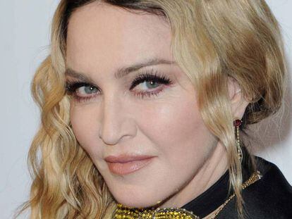 Madonna, durante la entrega del premio de Mujer del año en Billboard.