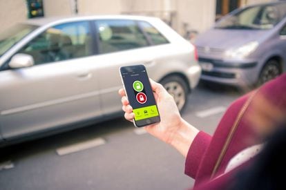 App para compartir vehículo.
