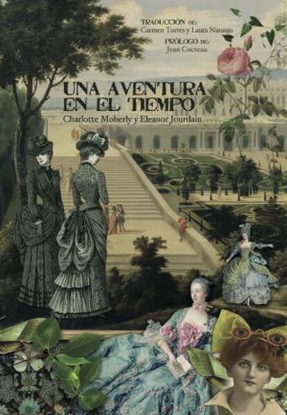 Portada de 'Una aventura en el tiempo' (Nevsky), el viaje de dos académicas de Oxford al Versalles de María Antonieta.