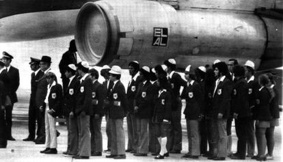 El equipo israelí abandona Múnich tras los atentados.