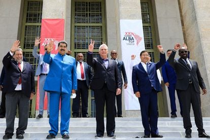 Jefes de Estado de los países que forman la Alianza Bolivariana para los Pueblos de Nuestra América (ALBA), el pasado 27 de mayo en La Habana.
