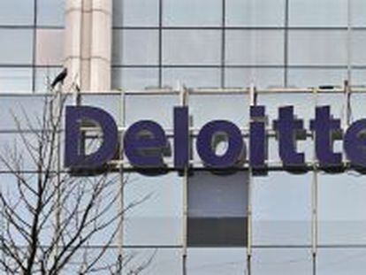 Logotipo de Deloitte.