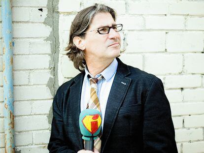 Jean-René Dufort, presentador del programa canadiense 'Infoman', en una foto cedida por la productora Zone 3.