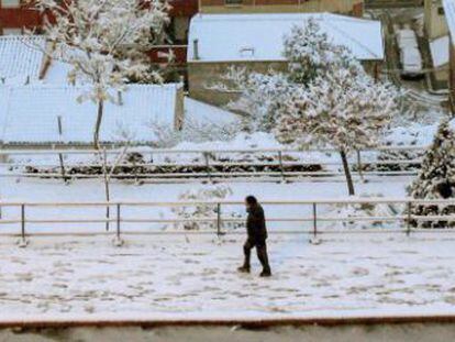 Primeros avisos por nevadas de la temporada en Cantabria, León, Lleida y Asturias, donde se esperan acumulaciones de entre cinco y 10 centímetros el sábado