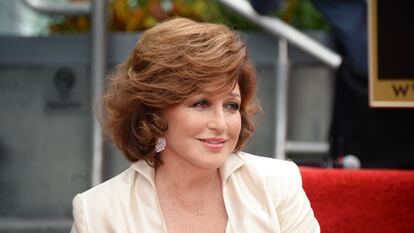 Angélica María durante una ceremonia en su honor en Hollywood, el 25 de mayo de 2016.