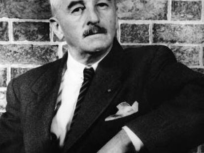 Retrato de William Faulkner realizado por Carl van Vechten en 1954. 